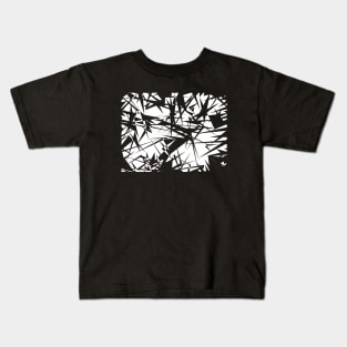 White Scratch - Scrape Scratching Kids T-Shirt